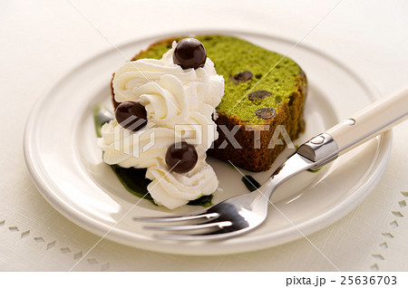 抹茶のパウンドケーキ 抹茶のパウンドケーキ 25636703