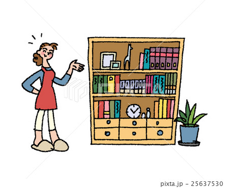 見える収納家具でスッキリ 見える収納家具でスッキリ 25637530