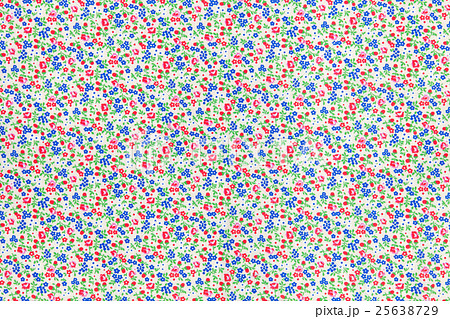 Bright floral background of fabric. Style Provence 25638729