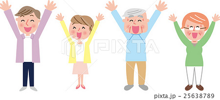 ファミリー 家族の気持ち ばんざい ファミリー 家族の気持ち ばんざい 25638789