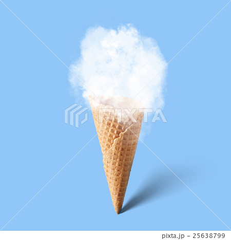 waffle cup with natural cloud 25638799