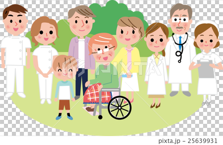 Three Generation Family Hospitalization Safe Medical Three Generation Family Hospitalization Safe Medical 25639931