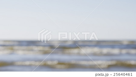 blurred background of fin gulf of baltic sea 25640461
