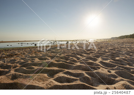 baltic sea coast beach in summer day 25640487