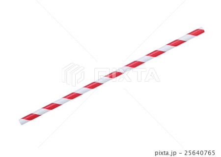 red striped papaer straw red striped papaer straw 25640765