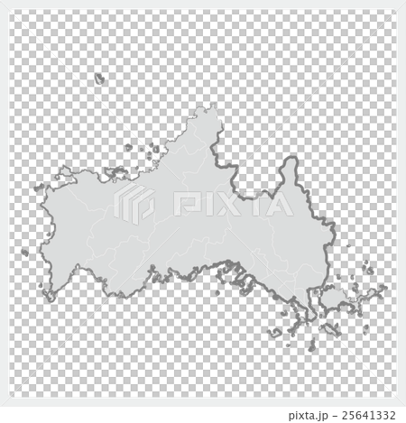 筆で描いた山口県 筆で描いた山口県 25641332
