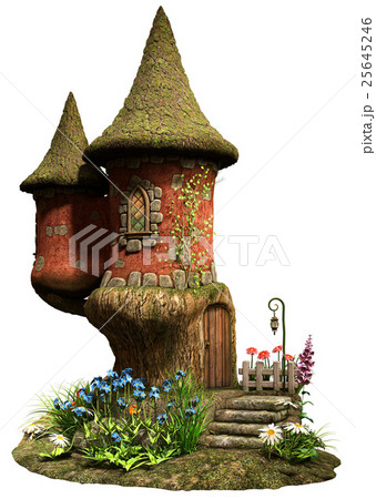 Fairy castle tower house 25645246