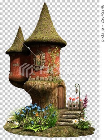 Fairy castle tower house 25645246