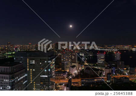 東京都心夜景 25645388