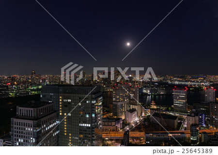 東京都心夜景 25645389