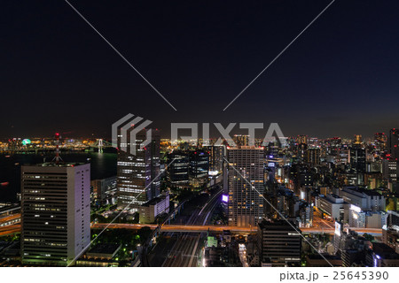東京都心夜景 25645390