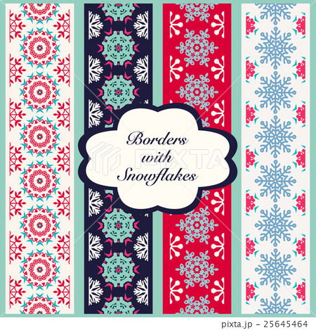 Holiday festive ribbons illustration 25645464