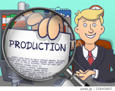 Production through Lens. Doodle Style. 25645607