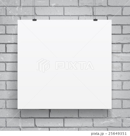 Blank paper poster Blank paper poster 25649351