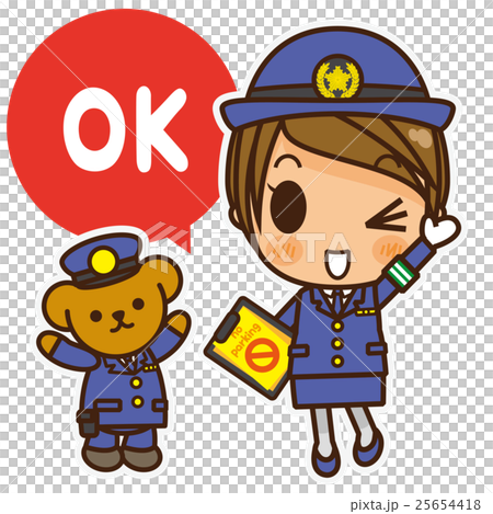 オンナノコ 警察官 OK 25654418