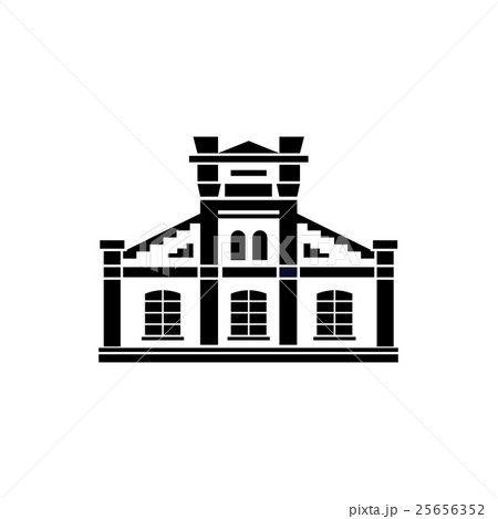 Public building icon, simple style Public building icon, simple style 25656352