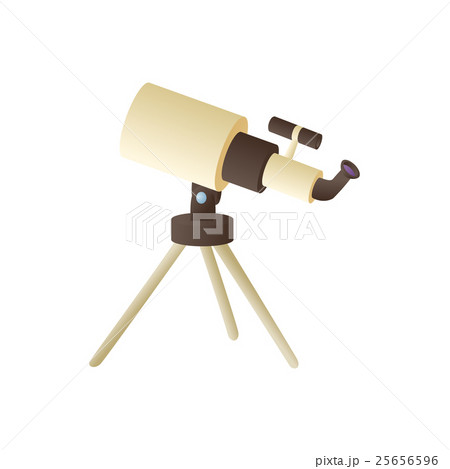Telescope icon in cartoon style Telescope icon in cartoon style 25656596