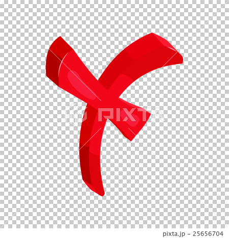 Red cross, check mark icon, cartoon style Red cross, check mark icon, cartoon style 25656704