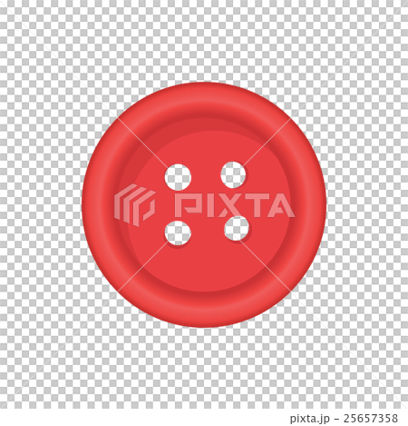 Button for clothing icon, cartoon style - Stock Illustration [25657358 ...