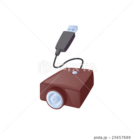 Electronic cigarette USB cable charge icon 25657699