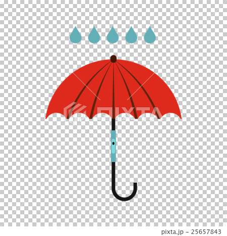 umbrella and rain