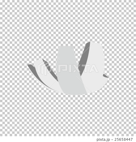 ArtScience Museum in Singapore icon, flat style 25658447