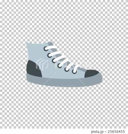 Sneakers icon, flat style Sneakers icon, flat style 25658455