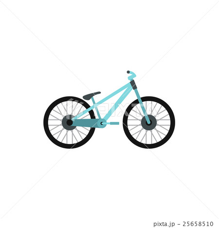 Bike icon in flat style 25658510