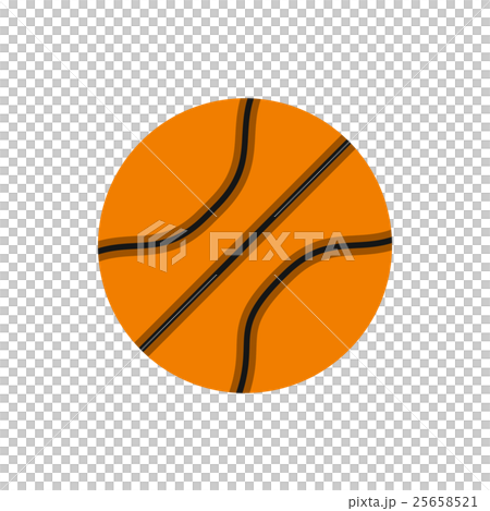 Basketball ball icon, flat style Basketball ball icon, flat style 25658521