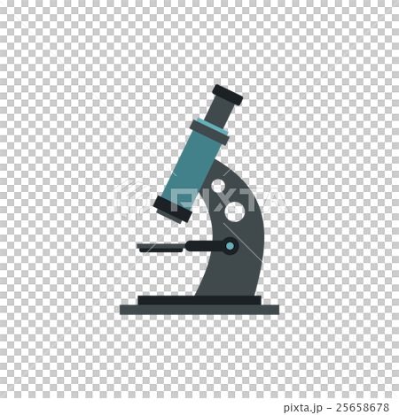 Microscope icon, flat style 25658678