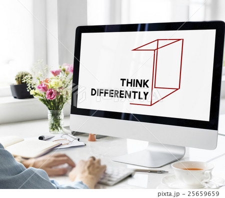 Thinking Out Of The Box Concept Thinking Out Of The Box Concept 25659659