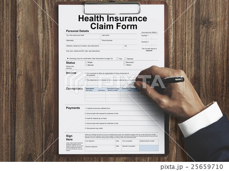 Health Benefits Claim Benefits Form Concept Health Benefits Claim Benefits Form Concept 25659710