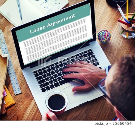 Lease Renting Contract Residential Tenant Concept Lease Renting Contract Residential Tenant Concept 25660454