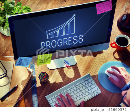 Successful Achievement Increase Growth Graphic Concept Successful Achievement Increase Growth Graphic Concept 25660572