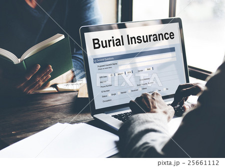 Burial Insurance Form Policy Concept 25661112