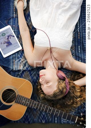 Beach Summer Holiday Vacation Traveling Relaxation Concept Beach Summer Holiday Vacation Traveling Relaxation Concept 25662523