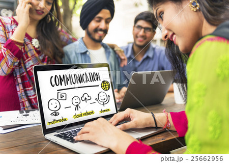 Communication Connection Network Share Concept Communication Connection Network Share Concept 25662956