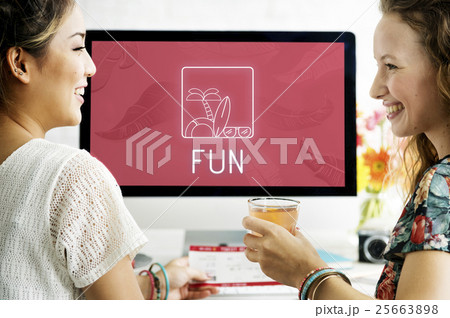 Summer Beach Sea Coast Graphics Concept 25663898