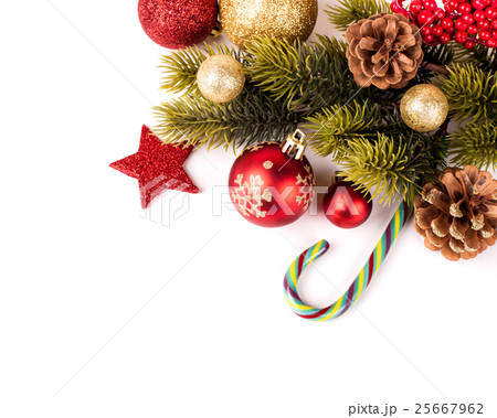 Merry christmas and happy new year card 25667962