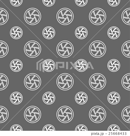 seamless pattern with camera shutter 25668433