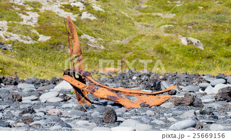 Remains of a boat wreck - Iceland Remains of a boat wreck - Iceland 25669156
