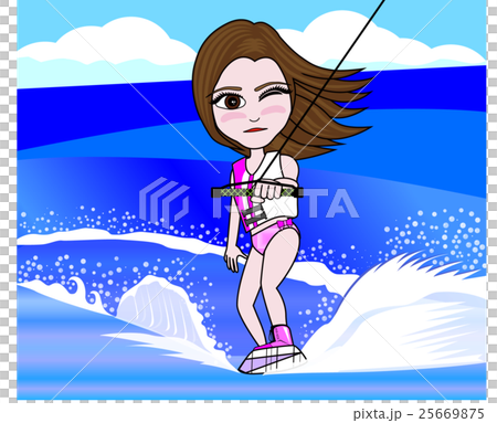 ウェイクボード 25669875