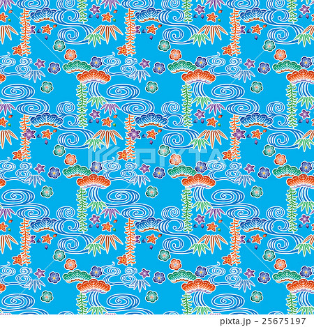 紅型　デザイン 25675197