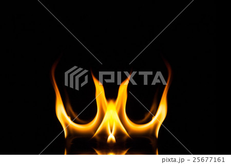 Fire flame on black background, Fire, Flame Fire flame on black background, Fire, Flame 25677161