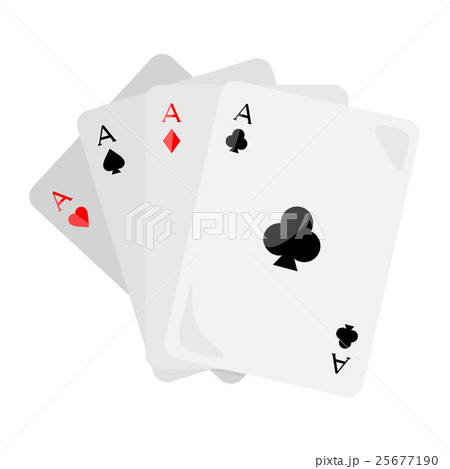 Four Aces of Diamonds Spades Hearts and Clubs Four Aces of Diamonds Spades Hearts and Clubs 25677190