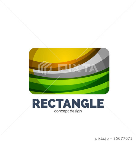 Vector rectangle logo Vector rectangle logo 25677673