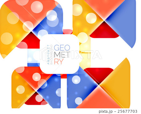 Glittering abstract geometric background Glittering abstract geometric background 25677703