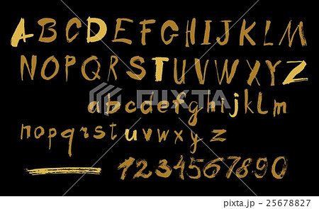 Alphabet letters lowercase, uppercase and numbers. Alphabet letters lowercase, uppercase and numbers. 25678827