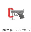 Handgun Gripped in G Clamp 25679429