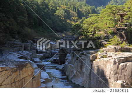 木曽　寝覚の床 25680311